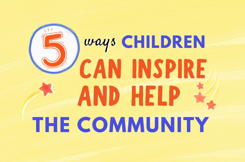 5 Ways Kids Can Inspire and Help the Community