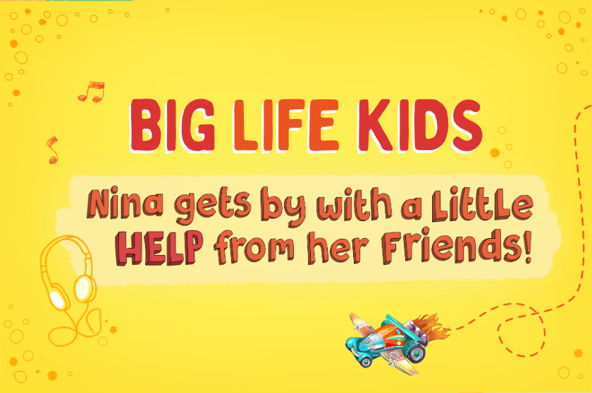Nina gets by with a little HELP from her friends!