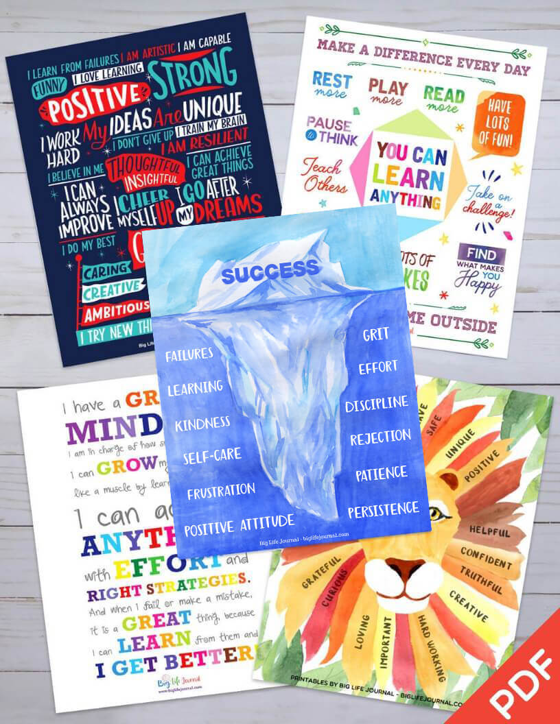 motivational-posters-for-kids-pdf-big-life-journal for Free Printable Inspirational Classroom Posters Motivational Posters for Kids (PDF) – Big Life Journal for Free Printable Inspirational Classroom Posters
