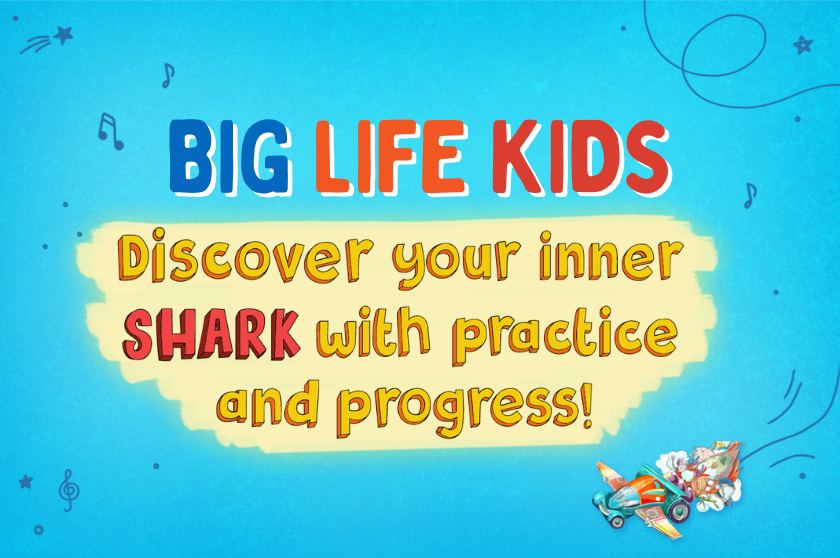 Discover your inner SHARK with practice and progress!