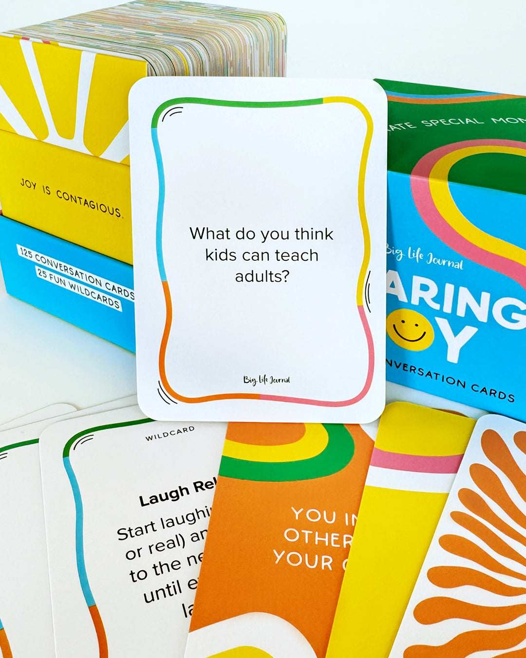 Sharing Joy Family Conversation Cards – Big Life Journal