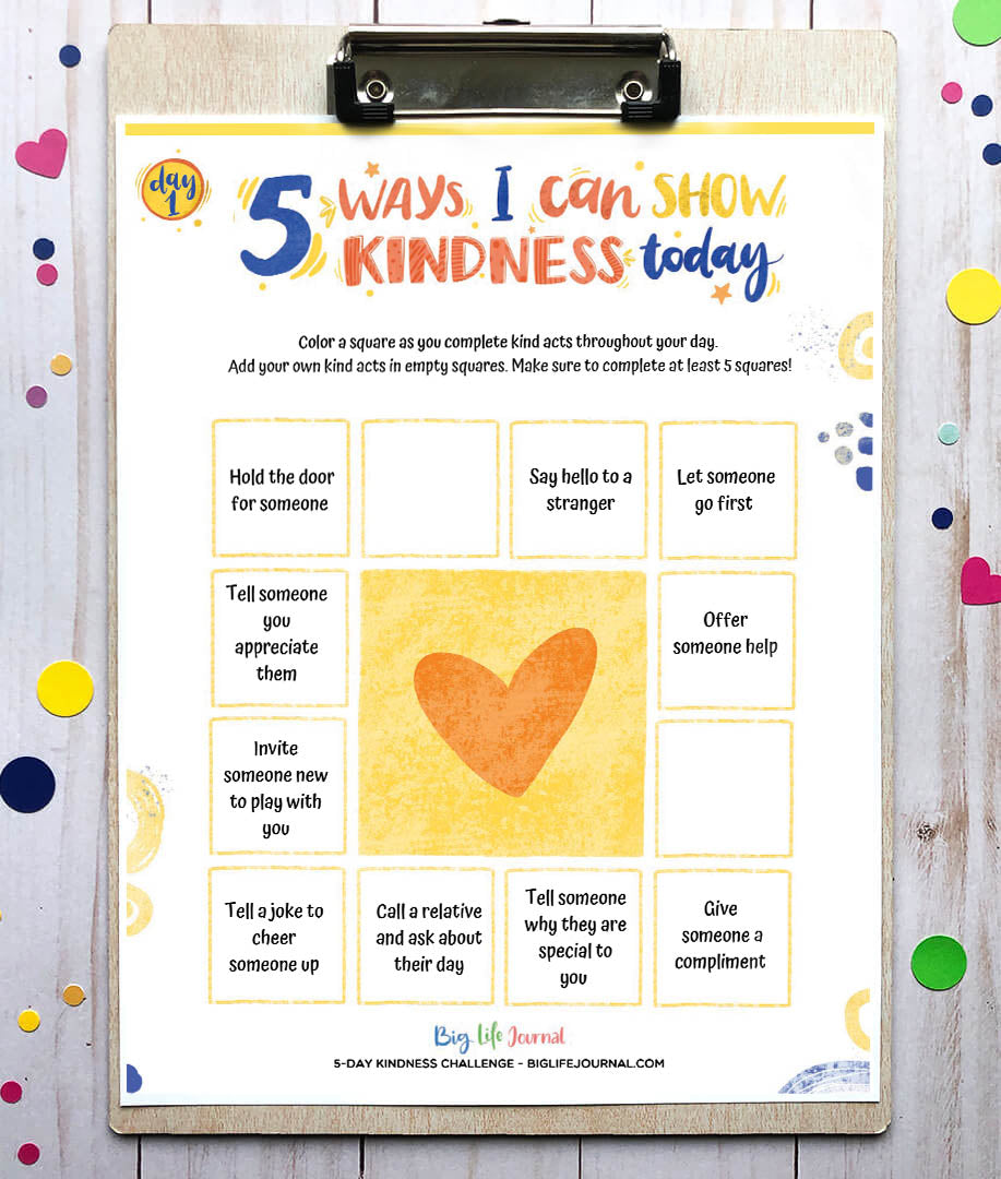 Printable Kindness & Community Kit For Children 