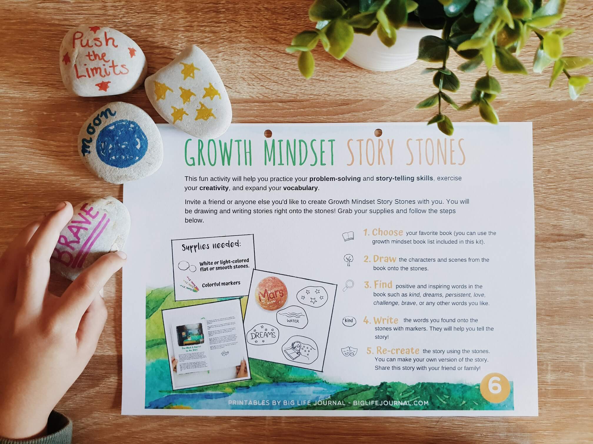 Growth Mindset Printables Kit (ages 5-11) – Big Life Journal